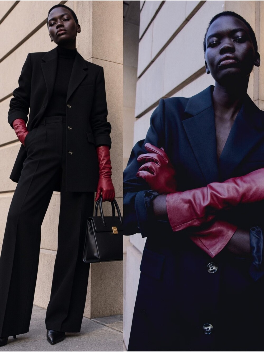 MANGO Long Blazer Coat